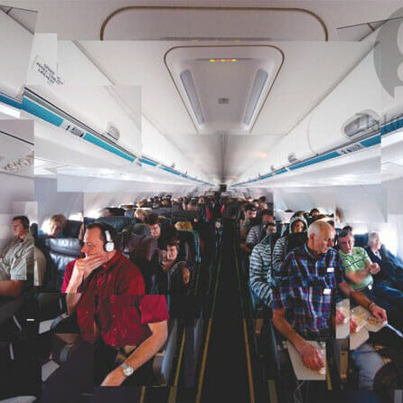 Finding the right flight can be a disorienting experience. Photo by Angela Gzowski.