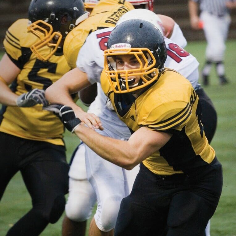 Tigers football, Oct 2, 2011. Photo by Rob Grandy