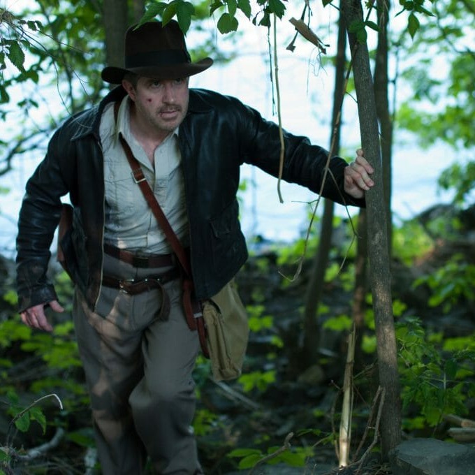 Fox Lidstone as Indiana Jones.