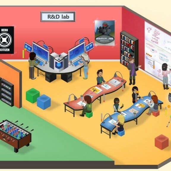 Much better than your mother's basement. (Press image)