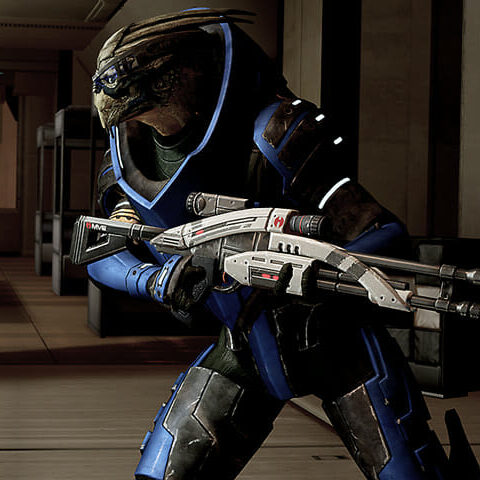 Meet my Mass Effect boyfriend Garrus ... he has a great personality. (Photo via writeups.org)