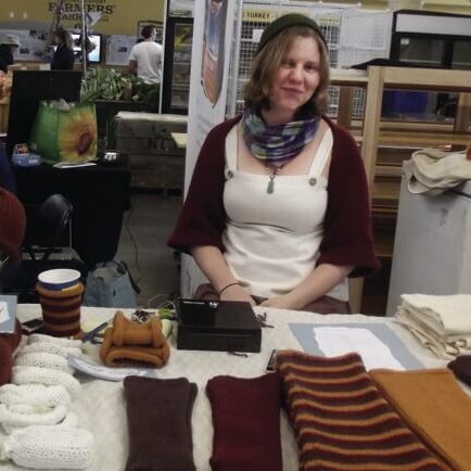 Gia Greer on market day. Photo by XXXXX.