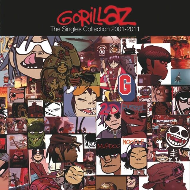 Gorillaz Single Collection 2001-2011 packshot