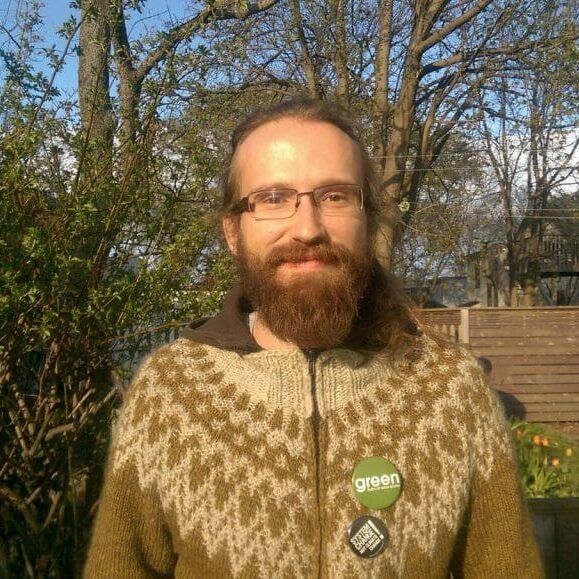 Casey Meijer Green party candidate for Halifax - Chebucto.
