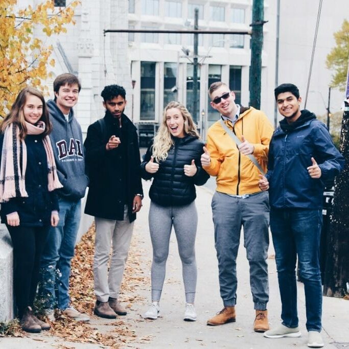 Francesca Landry, David Krasna, Mark Saldanha, Kaelen Watters, Ben Allingham and Steve Sequira.