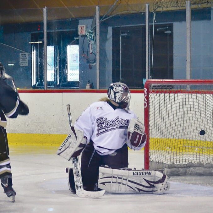 Goals like this allowed the Tigers to take the 3 - 2 victory. Photo by Calum Agnew.