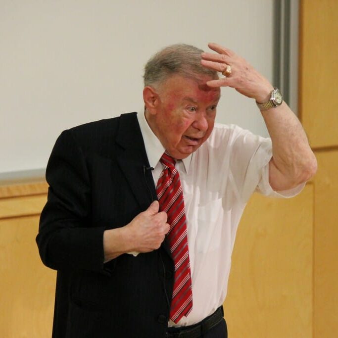 Holocaust survivor Philip Riteman.