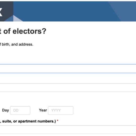 Residents can check if they’re on the list of electors and eligible to vote in the Oct. 19 municipal election at votersearch.halifax.ca/onvoterlist.aspx Image from Halifax.ca