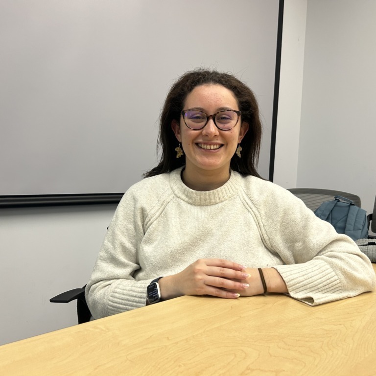 Nermine Mokdad, the only candidate for Faculty of Architecture and Planning representative in the DSU by-elections. (Sadie Kopyto Primack/The Dalhousie Gazette)
