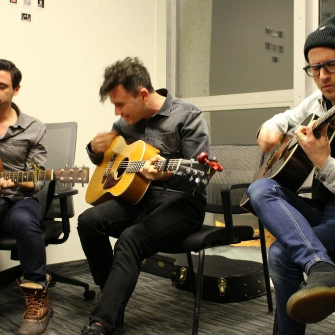 The Arkells dropped by the Dal Gazette office for an intimate sing-a-long.