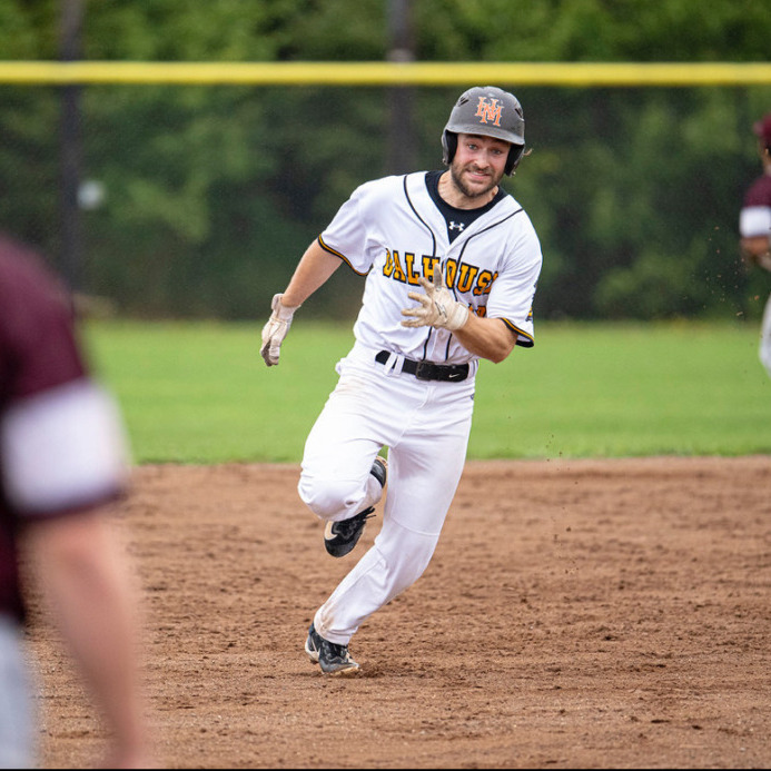 Aiden Rittenberg heads for third in a game against SMU on Sep. 17. Photo by James Bennett.