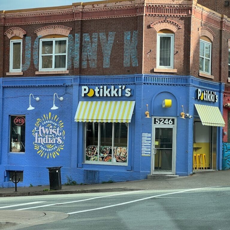 Potikki’s, at the corner of Blowers St. and Grafton St., serves a variety of Indian street food options. (Image credit: Neil Taylor via Google)