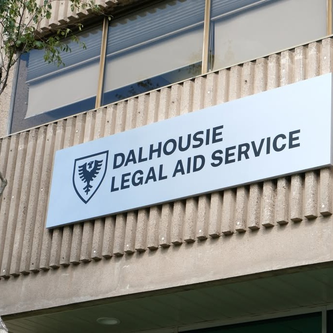 The Dalhousie Legal Aid Service office at the corner of Spring Garden Road and Robie Street in Halifax, Nova Scotia, on Sept. 14, 2026. (Dylan Follett/The Dalhousie Gazette)