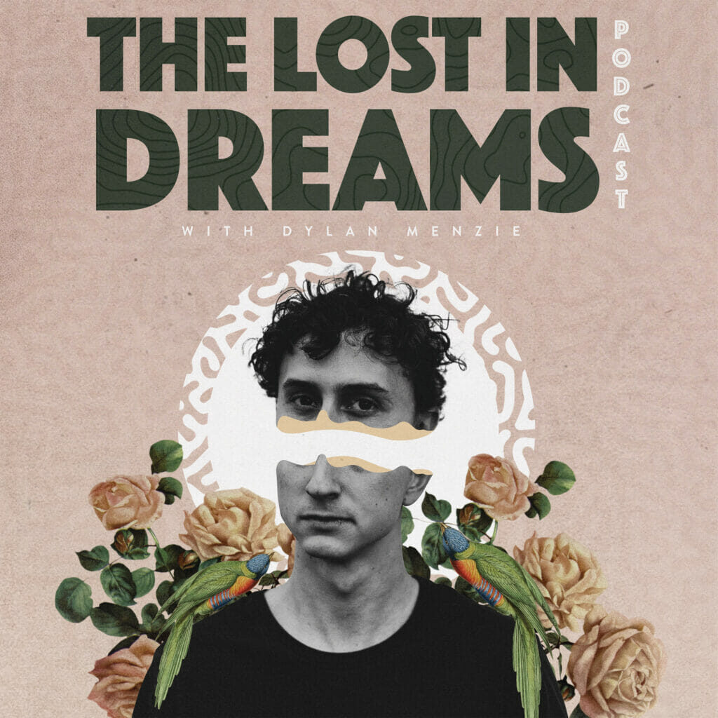 Lost in Dreams1_ Niyi Adeogun The Lost in Dreams podcast, hosted by Dylan Menzie and Joce Reyome, features interviews with artists, musicians, writers and photographers from all over Atlantic Canada. (Design by Niyi Adeogun)