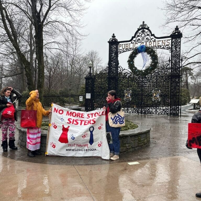 MMIWG rally1_Jenna Olsen) MMIWG rally1_Jenna Olsen)