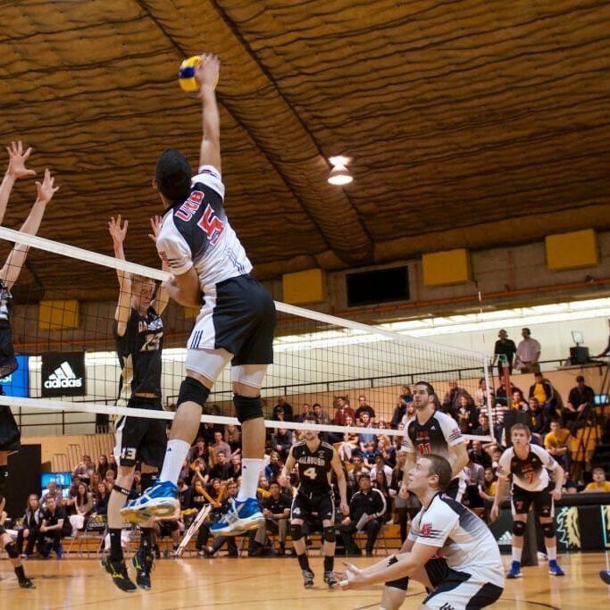 Two-time AUS player of the year Julio Fernandez was one of UNB's biggest threats. (Photo by Juliano Franz)