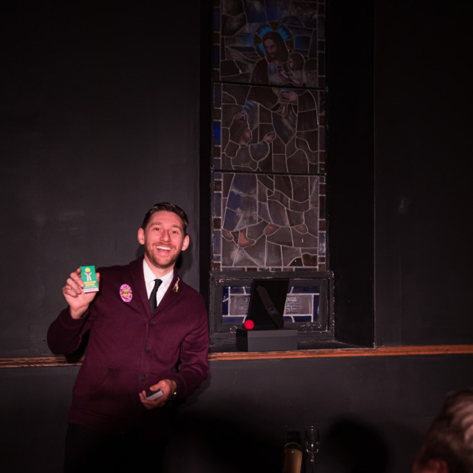 Magicians perform at the Halifax Magic Festival at the Sanctuary Arts Centre in Dartmouth, Nova Scotia, on Sept. 20, 2026. (Enzo Stimpson/The Dalhousie Gazette)