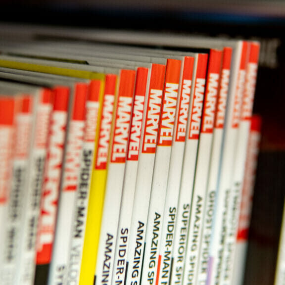 Marvel1_GeoffreyHoward Marvel continues to add to the thousands of comic books published since its inception in 1939,
but when will audiences see more racial and gender minorities featured in its films and stories?
(Photo by Geoffrey Howard)