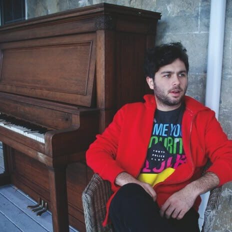 Max Kerman of Arkells. Photo supplied by the band.