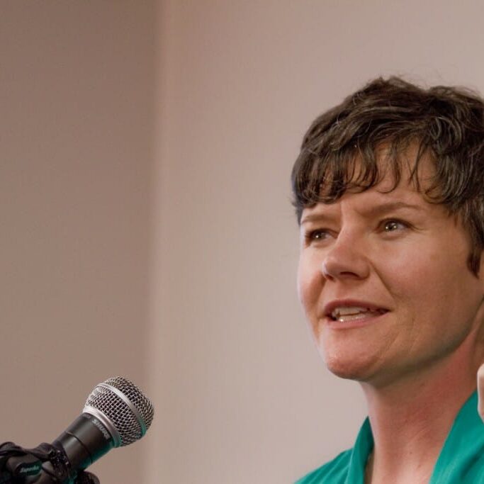 Megan Leslie_Bryn Karcha Megan Leslie doesn't oppose Conservative policies, just Harper's.