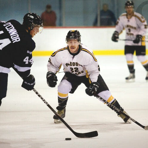 Mens hockey. Photo by Rob Grandy