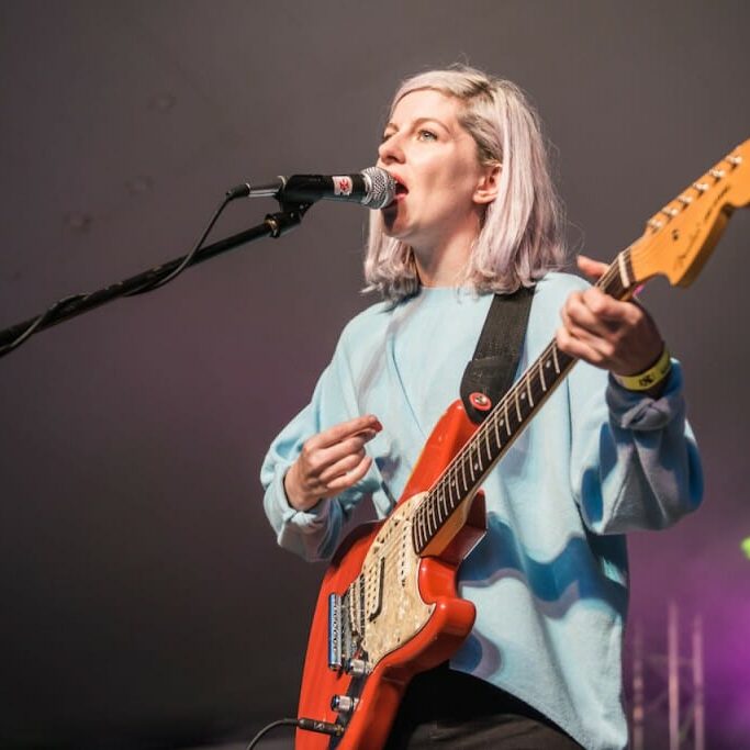 Molly Rankin of Alvvays, performing at Dal Fest 2014 (Photo by Amin Helal)