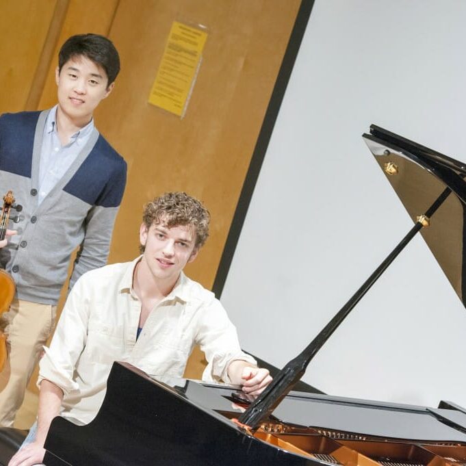 MusicStudents_ChrisParent Heemin Choi, left, and Willem Blois, right, are two of the three Dalhousie Student Competition winners.
