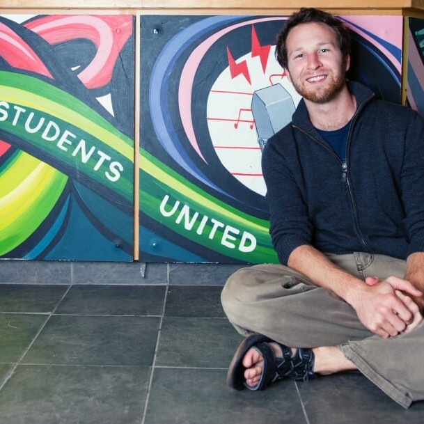 Jamie Arron, president of the DSU (Chris Parent photo)