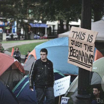 OccupyNS. Photo by Calum Agnew