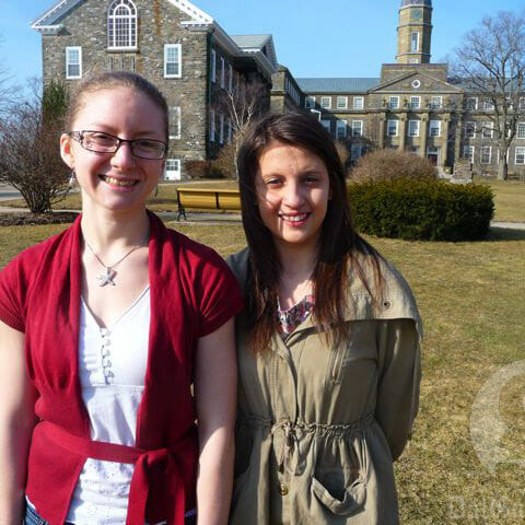 Jesse Robson (left) and Kayla Mallery (right). Photo by Katrina Pyne
