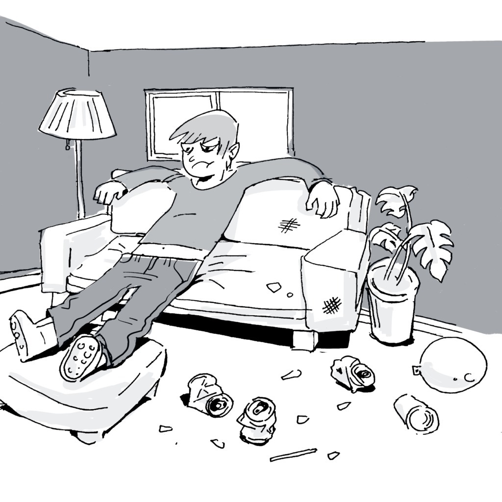 Party is over (Rue Hamilton/The Dalhousie Gazette)