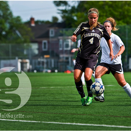 Women's soccer opens. Photo of pre-season soccer by Pau Balite.