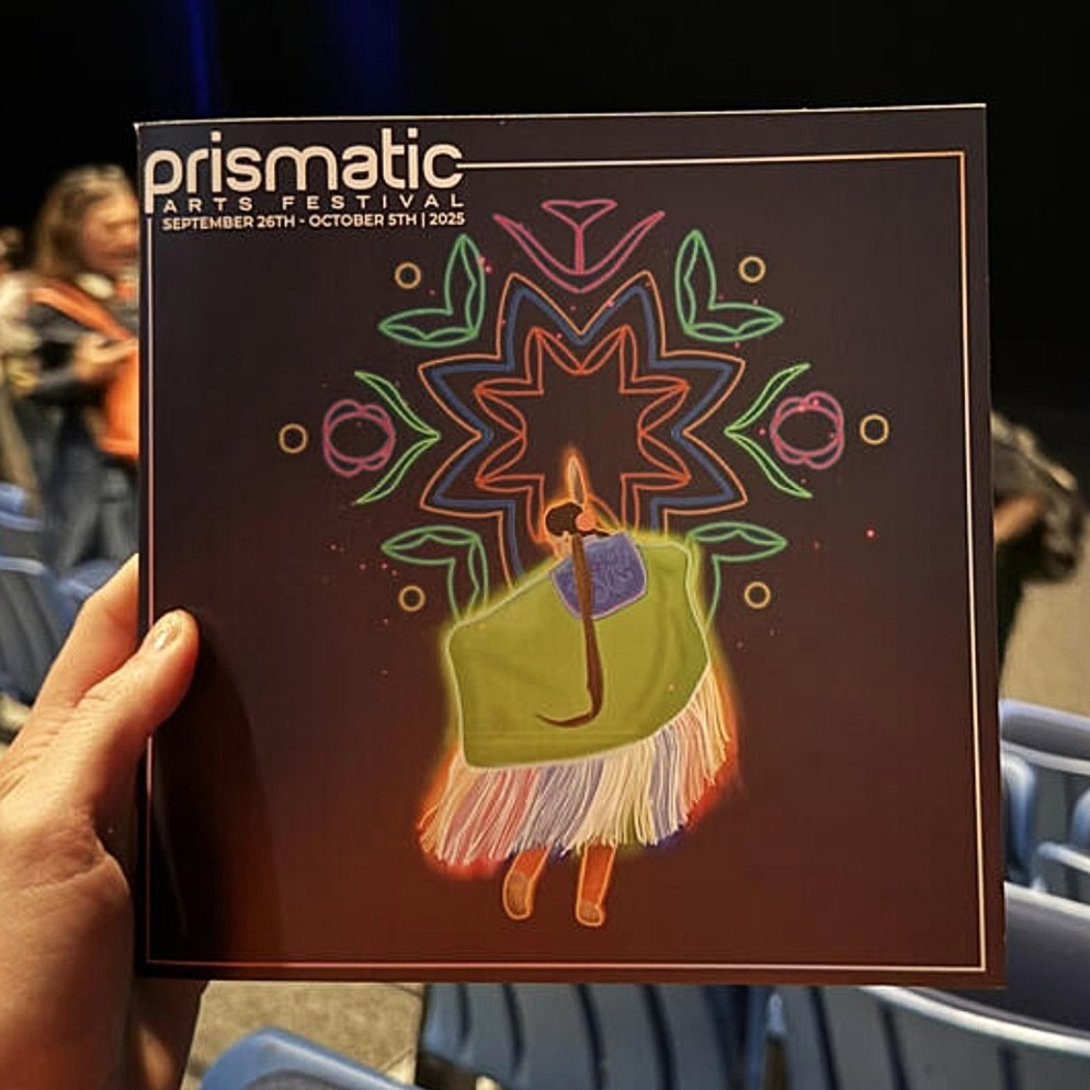 Prismatic Arts Festival 2 A poster for the Prismatic Arts Festival is displayed in Halifax, Nova Scotia, on Friday, Oct. 4, 2025. (Barley Burns/Dal Gazette)