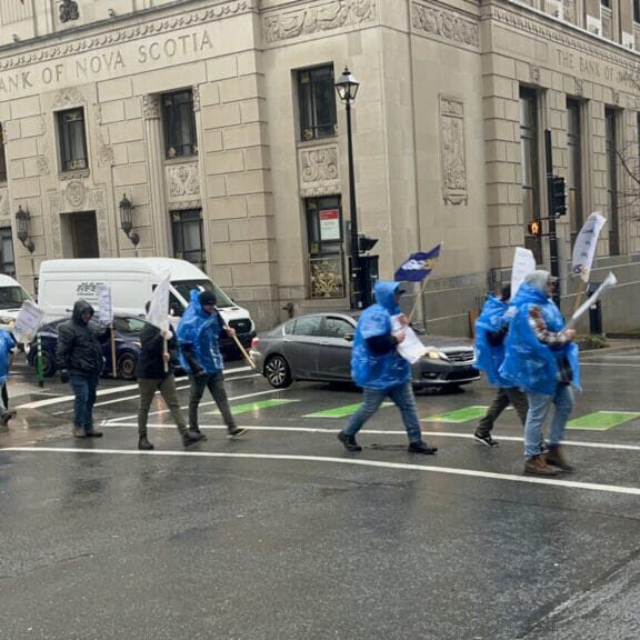 Prison rally Correctional officers protest for better pay in front of the Justice Department on Thursday, Dec. 5, 2024. Image by Emma Breton