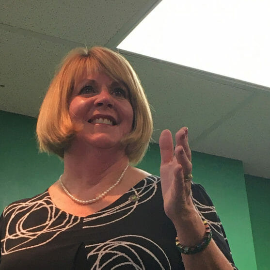 In this image: Jo-Ann Roberts.