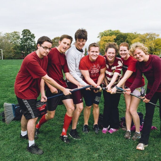 Quidditch_MelHattie No "smiling charms" required for this cheery squad (photo by Mel Hattie)