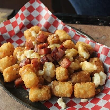 reLiSH's Napoleon Dynamite poutine. (Photo by Jacob Rand)