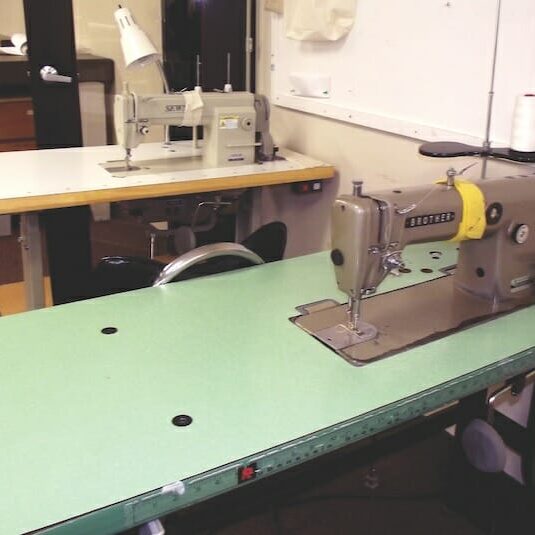 Ready, set, sew. Photo by Rose Behar.
