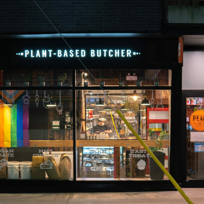 Halifax’s first fully vegan butcher, Real Fake Meats, credits their success to the rise of veganism. Despite COVID-19 restaurant restrictions, they are adapting to new ways of serving the community. (Photo by Geoffrey Howard)