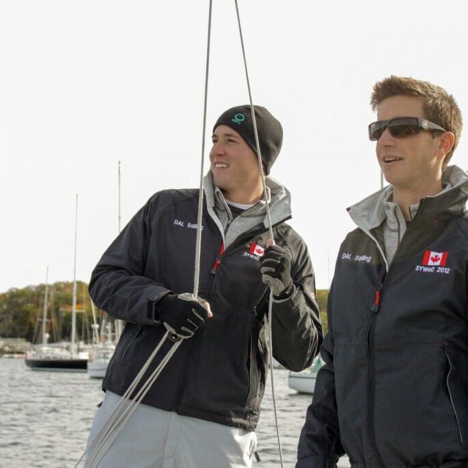 Dal’s Ryan Himmelman and Jacob Saunders have set sail for France. (Photo supplied)