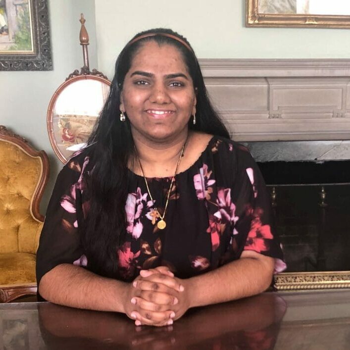 In this image: Sandra Sunil