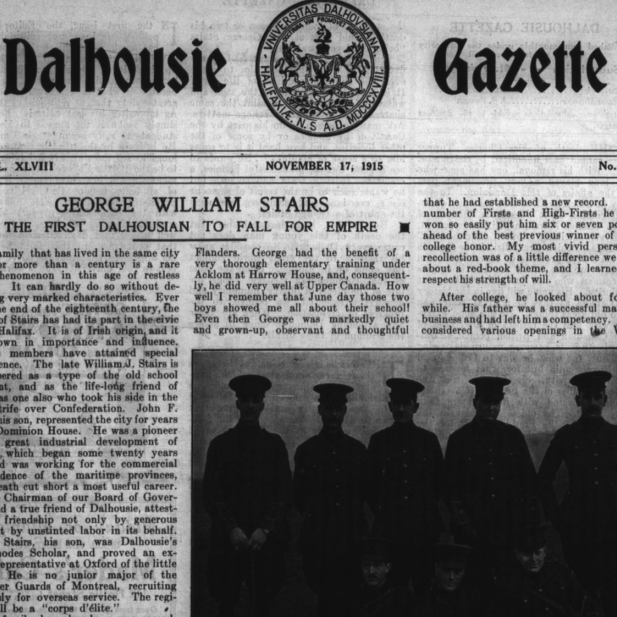 From the Dalhousie Gazette Archives.