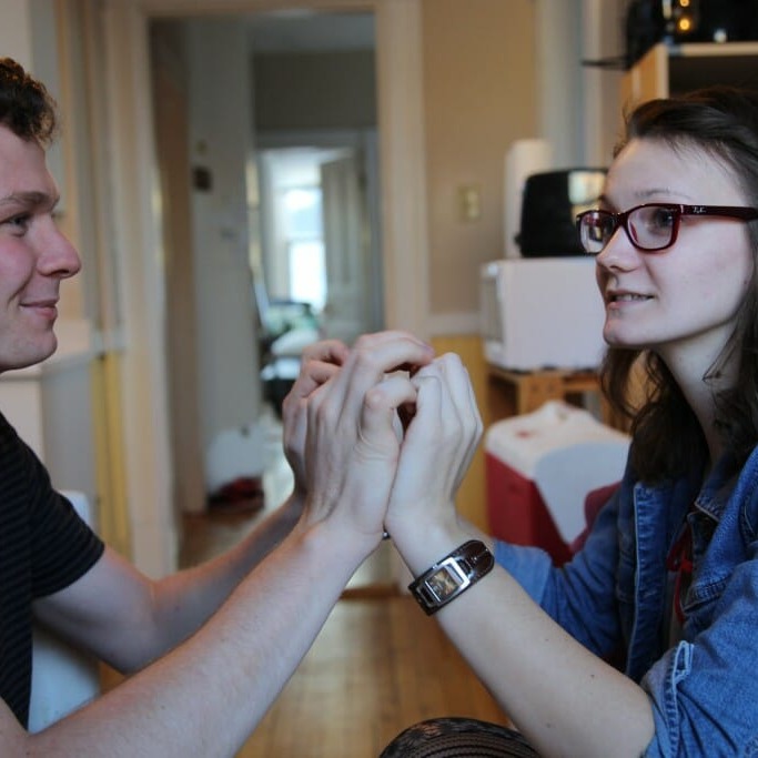 Everyone we meet changes us. Let's celebrate all kinds of love this Valentine's Day. (Photo by Adele van Wyk)