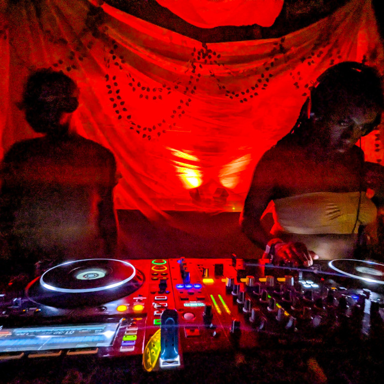 Nectar Collective performs at the Marquee Ballroom in Halifax, Nova Scotia, on Friday, Nov. 21, 2025, for Slurp. (Rachel Bass/The Dalhousie Gazette)