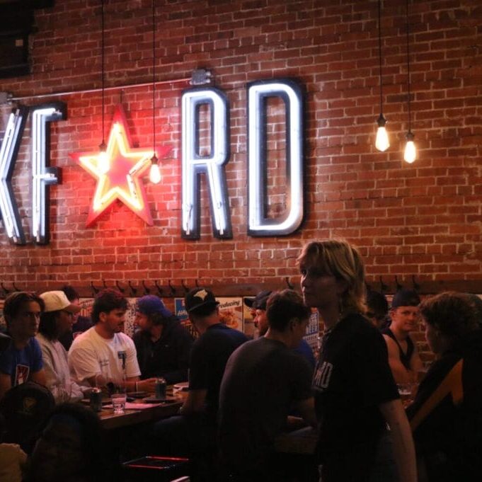 The Oxford Taproom in Halifax, Nova Scotia is a well-loved student hangout. Image by Ferris Kerr.