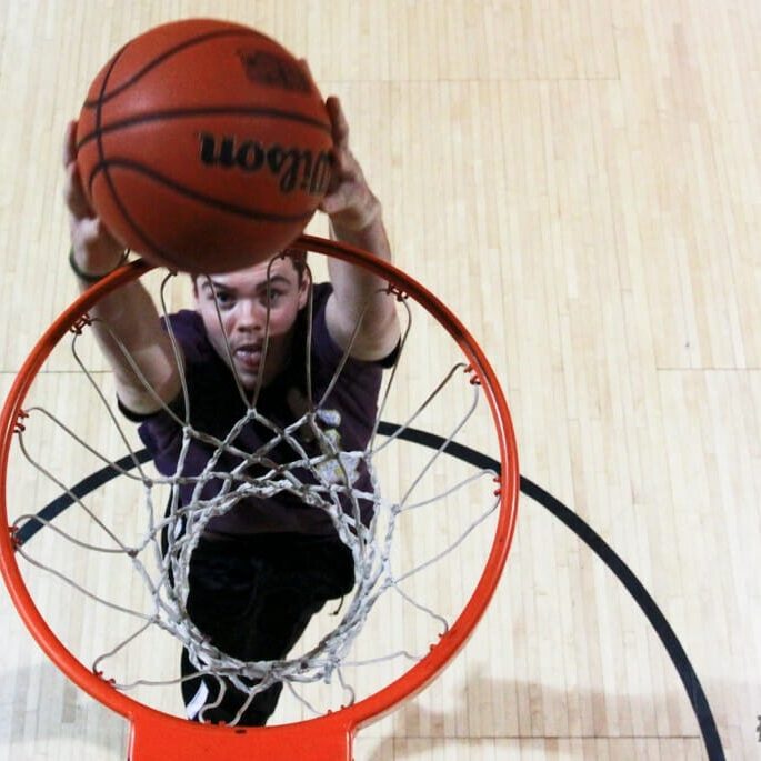 Two years after a devastating injury, Stedman has revived his basketball career at Dalhousie. (Bryn Karcha photo)