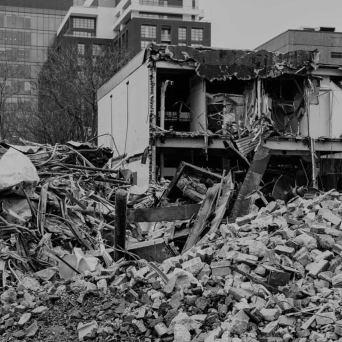 Construction in Halifax, Nova Scotia,, on Monday, September 22, 2024. (Rachel Bass/The Dalhousie Gazette)