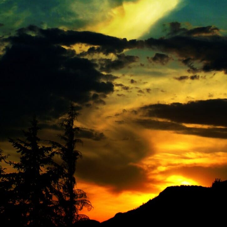 Sunset in Kamloops, BC, Stock photo from sxc.hu by emmysdaddy