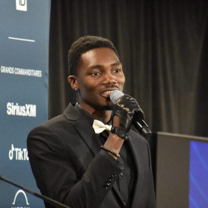Rapper TOBi won two JUNOs at this years awards. Image credit: Gokce On