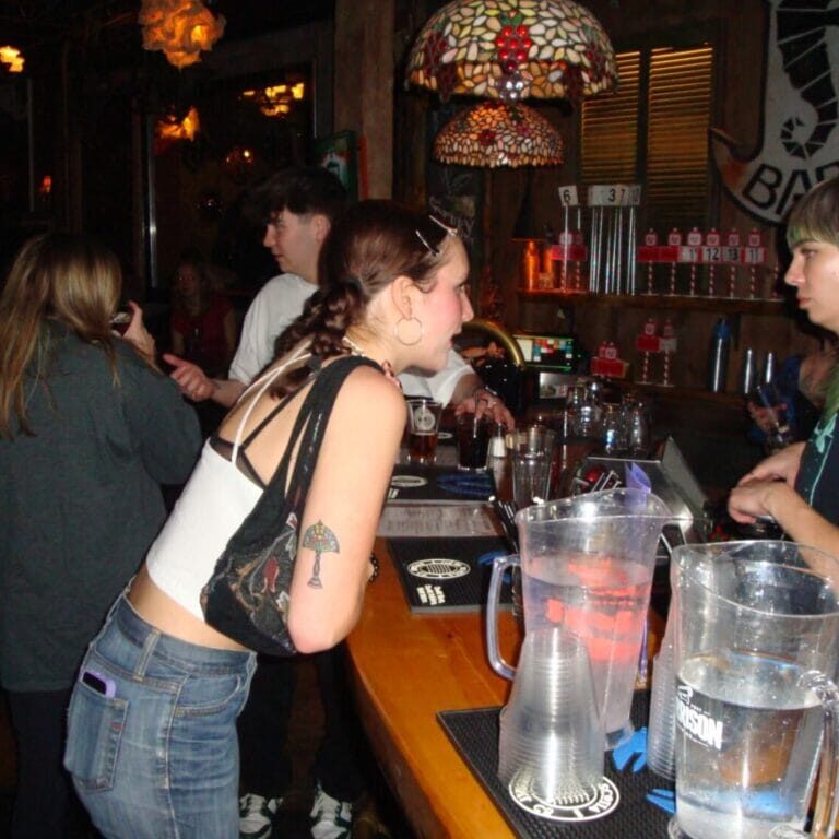 Gin & Jazz brings live jazz music and cheap gin drinks to The Local every Wednesday night. (Image credit: Jenna Olsen)